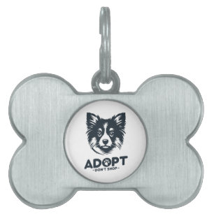 Placa Para Mascotas Adopta no compres 3