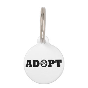 Placa Para Mascotas Adoptar mascotas