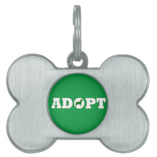 Placa Para Mascotas Adoptar mascotas