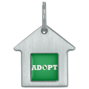 Placa Para Mascotas Adoptar mascotas