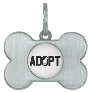 Placa Para Mascotas Adoptar mascotas
