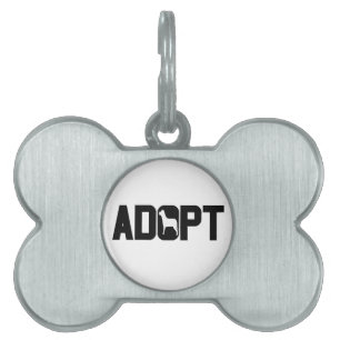 Placa Para Mascotas Adoptar mascotas