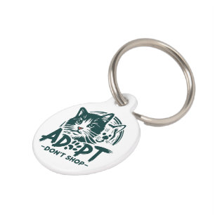 Placa Para Mascotas Adoptar no comprar 1