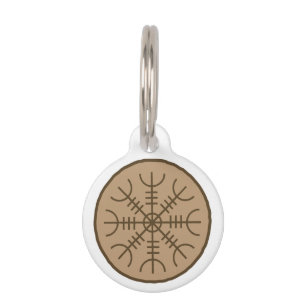 Placa Para Mascotas Aegishjlamr Stagil Sigil