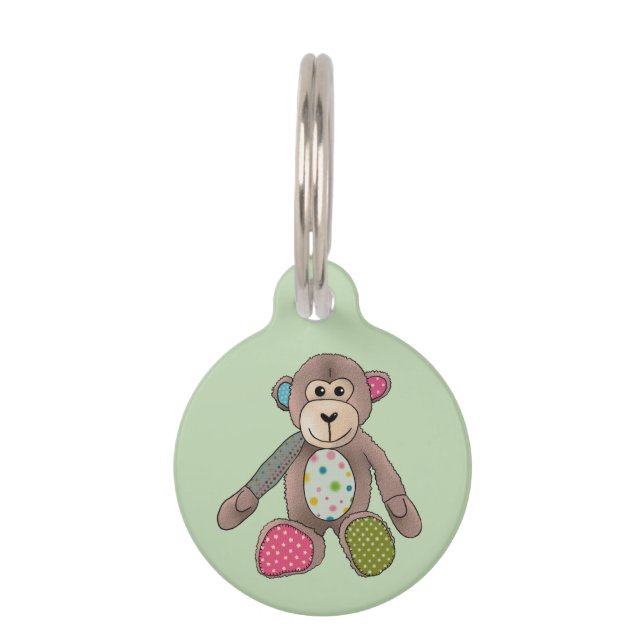 Placa Para Mascotas Äffchen  (Anverso)