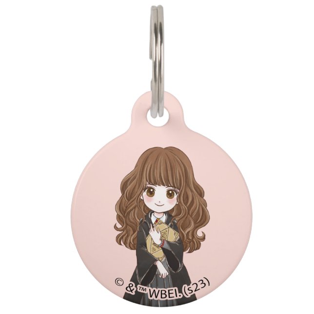 Placa Para Mascotas Agua mágica Hermione Granger (Anverso)