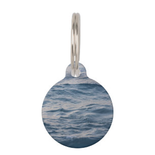 Placa Para Mascotas Aguas de mar cerradas