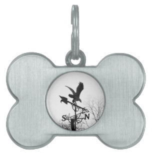 Placa Para Mascotas Águila y flecha