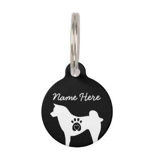Placa Para Mascotas Akita