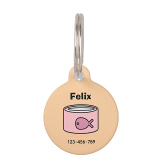 Placa Para Mascotas ¡Aliméntame! Gato