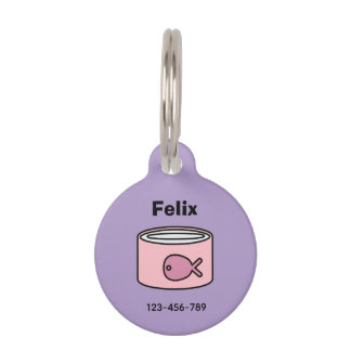 Placa Para Mascotas ¡Alimentame! Gato
