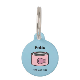 Placa Para Mascotas ¡Alimentame! Gato