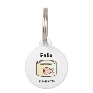 Placa Para Mascotas ¡Alimentame! Gato