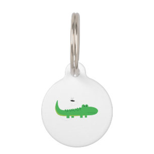 Placa Para Mascotas Alligador