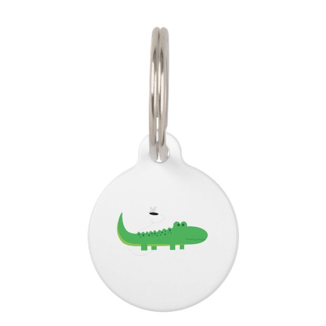 Placa Para Mascotas Alligador (Anverso)