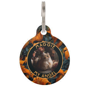 Placa Para Mascotas Amante de Perros de Moda Presente Estampado de Lir