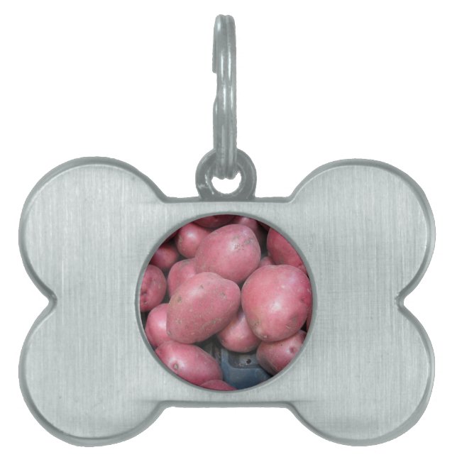 Placa Para Mascotas Amar las papas (Frente)