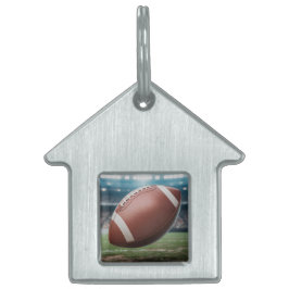 Placa Para Mascotas American Football