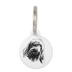 Placa Para Mascotas Amigo de excursión Spinone
