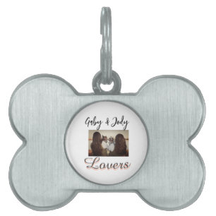 Placa Para Mascotas Amigos mascotas mejores agregar nombre foto animal