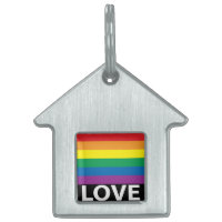 Amo arcoiris, orgullo, LGBT, celebración de etique