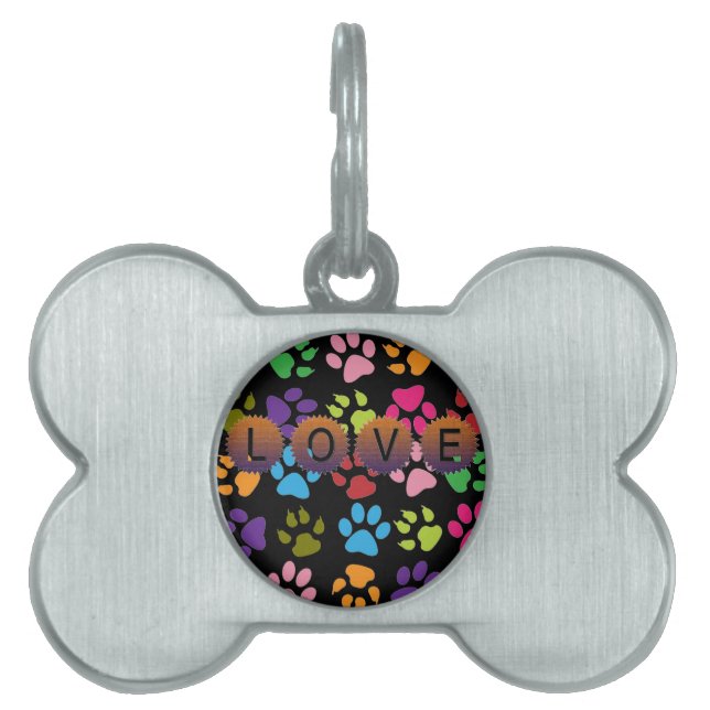 Placa Para Mascotas Amor (Frente)