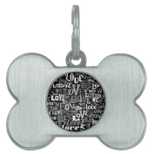 Placa Para Mascotas Amor 4