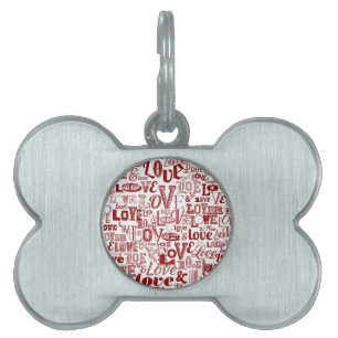 Placa Para Mascotas Amor 6