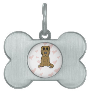 Placa Para Mascotas Amor de las putas