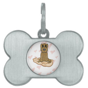Placa Para Mascotas Amor de las putas