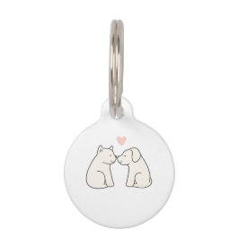 Placa Para Mascotas Amor de Perro