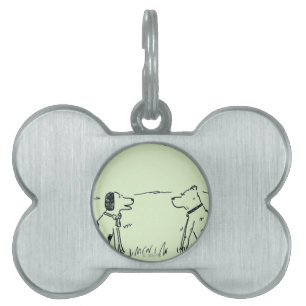 Placa Para Mascotas Amor del perro