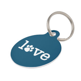 Placa Para Mascotas Amor mascota