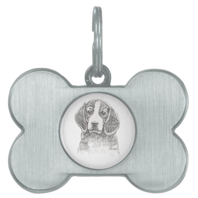 Placa Para Mascotas Amor Perruno (Frente)
