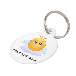 Placa Para Mascotas Ángel