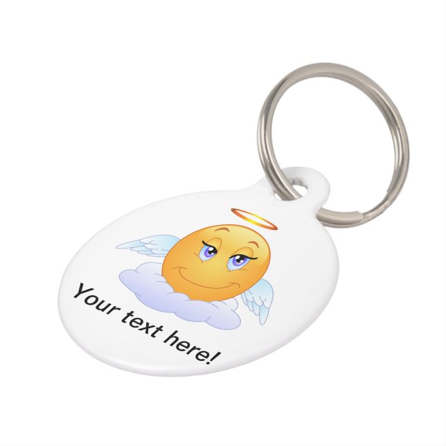 Placa Para Mascotas Ángel (Lateral)