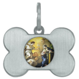 Placa Para Mascotas Anunciación de Paolo de Matteis, 1712.