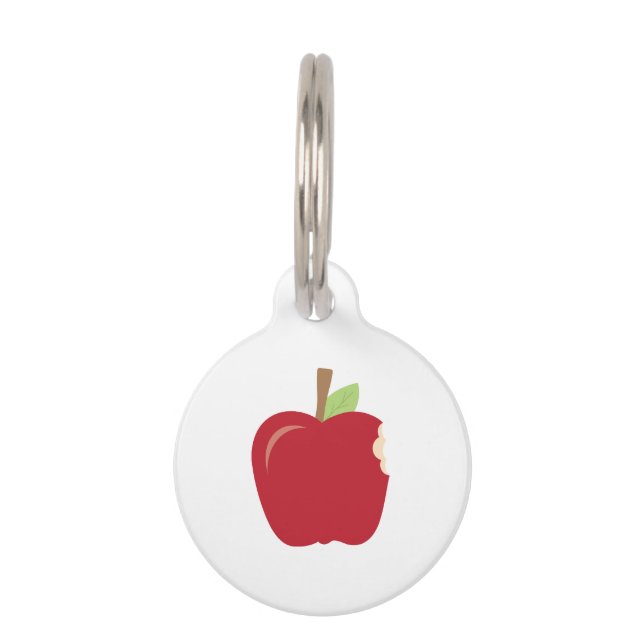 Placa Para Mascotas Apple (Anverso)