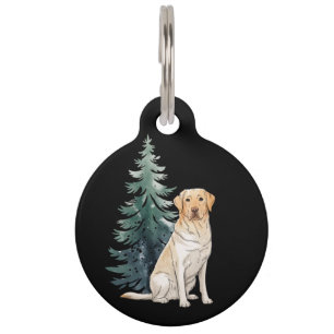 Placa Para Mascotas Árbol de Navidad para Perros Fiesta Amante de los