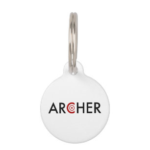 Placa Para Mascotas Archer