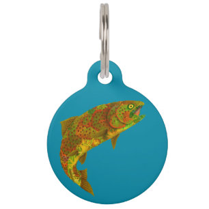 Placa Para Mascotas Arcoiris de hoja de lápiz 6