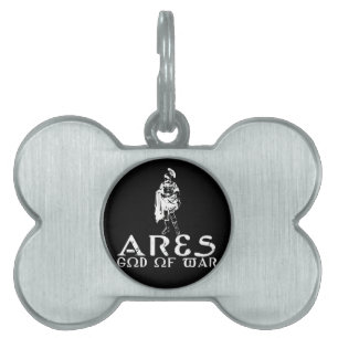 Placa Para Mascotas Ares
