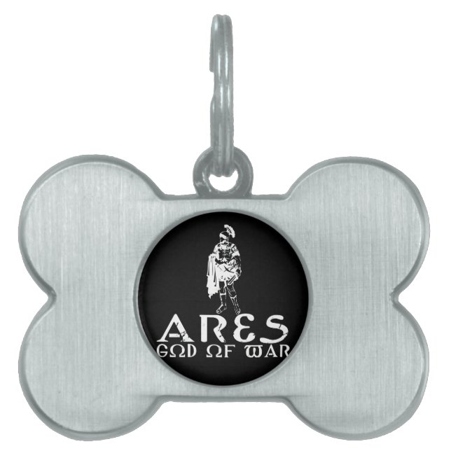 Placa Para Mascotas Ares (Frente)