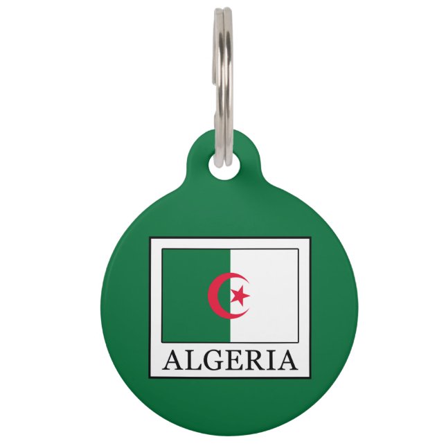 Placa Para Mascotas Argelia (Anverso)