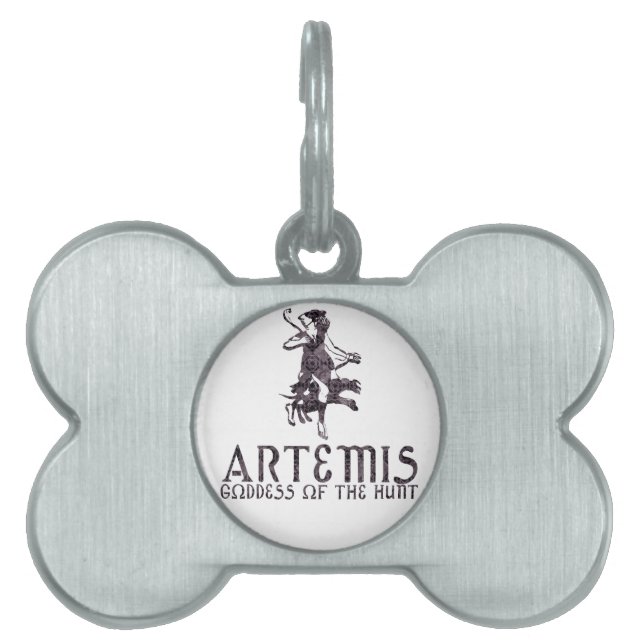 Placa Para Mascotas Artemis (Frente)