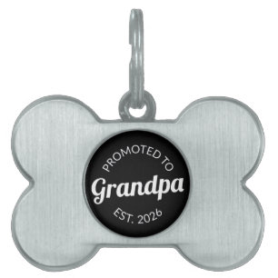Placa Para Mascotas Ascendido Al Abuelo Este. I 2026