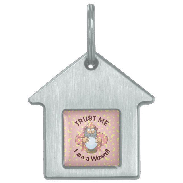 Placa Para Mascotas Asistente con bolas (Frente)