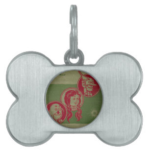 Placa Para Mascotas Asistente para etiqueta de identificación de masco