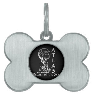 Placa Para Mascotas Atlas