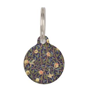 Placa Para Mascotas Ave William Morris Y Arte Vintage Pomegranate